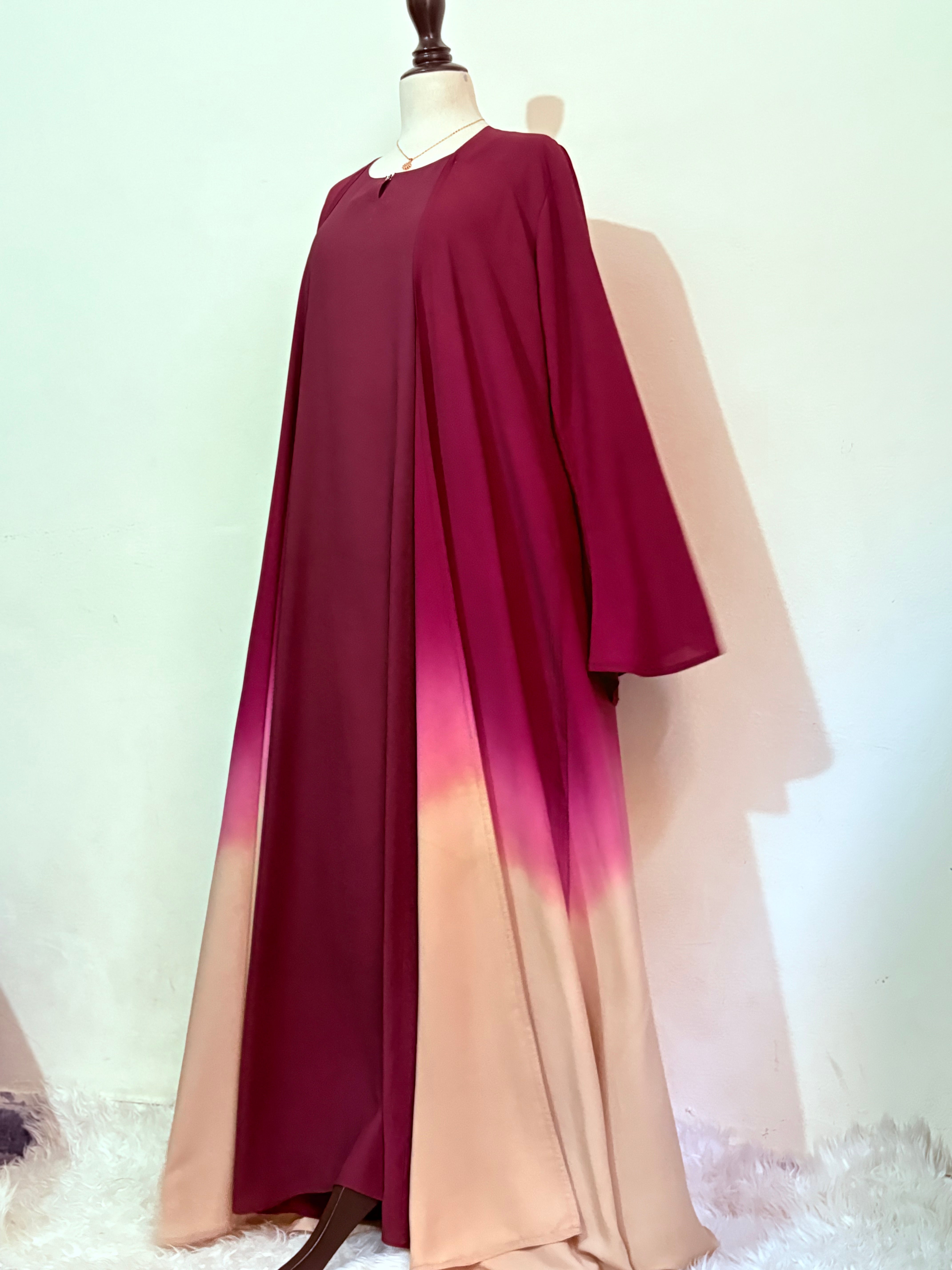 Tie-Dye Abaya