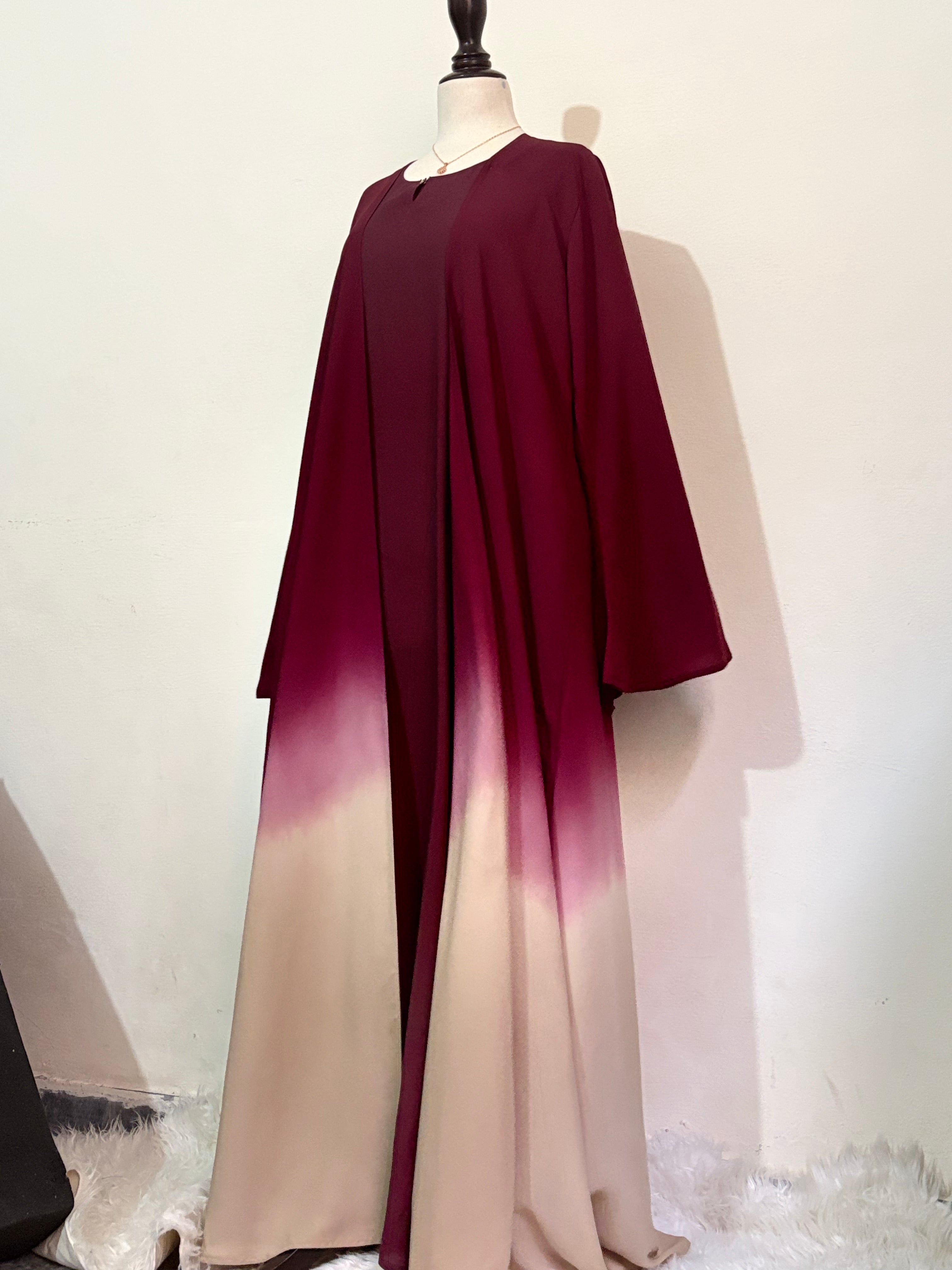 Tie-Dye Abaya