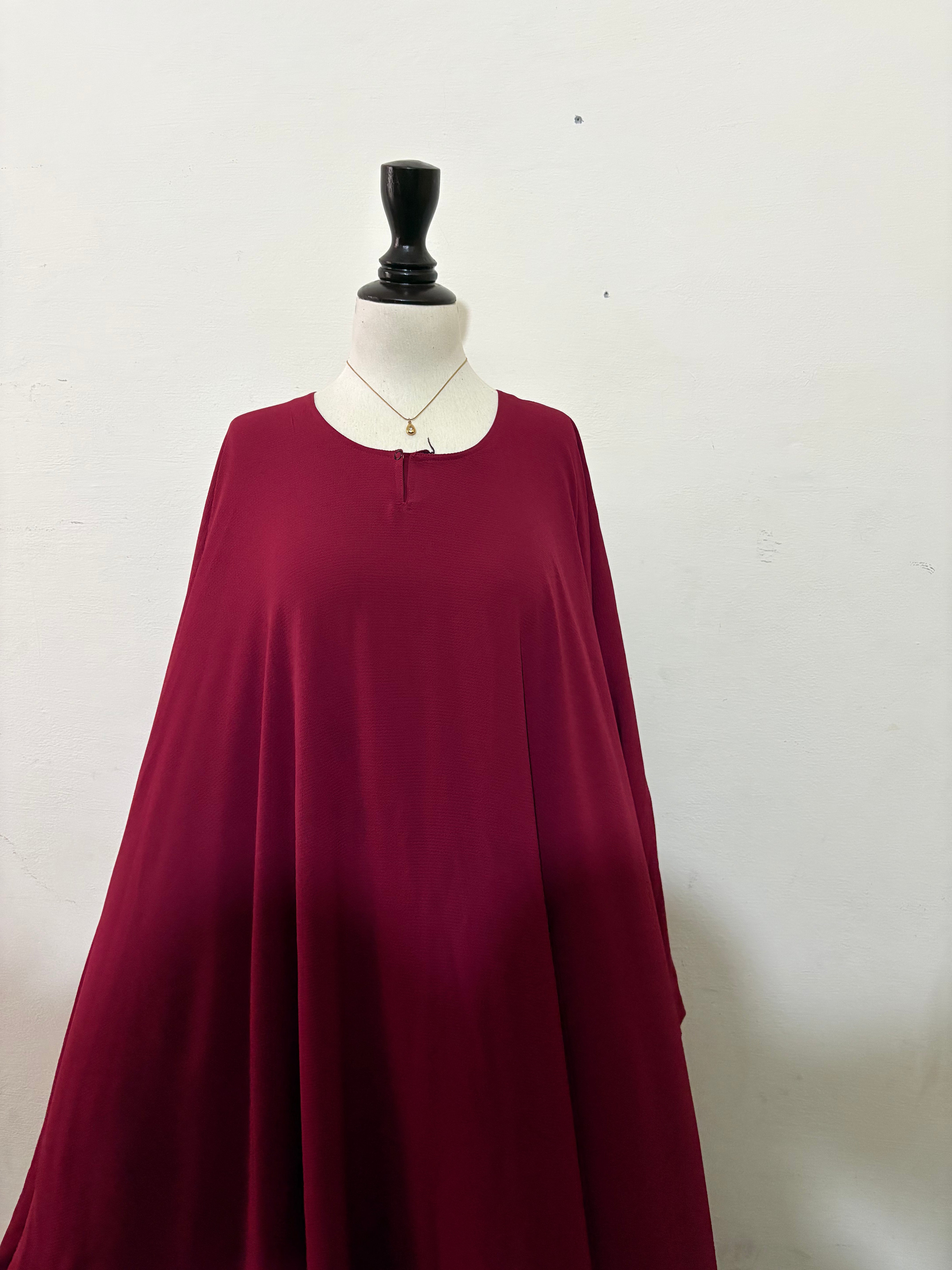 Baggy Abayas Mahroon