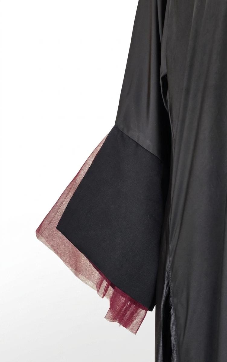 Bell Sleeve Coat Abaya