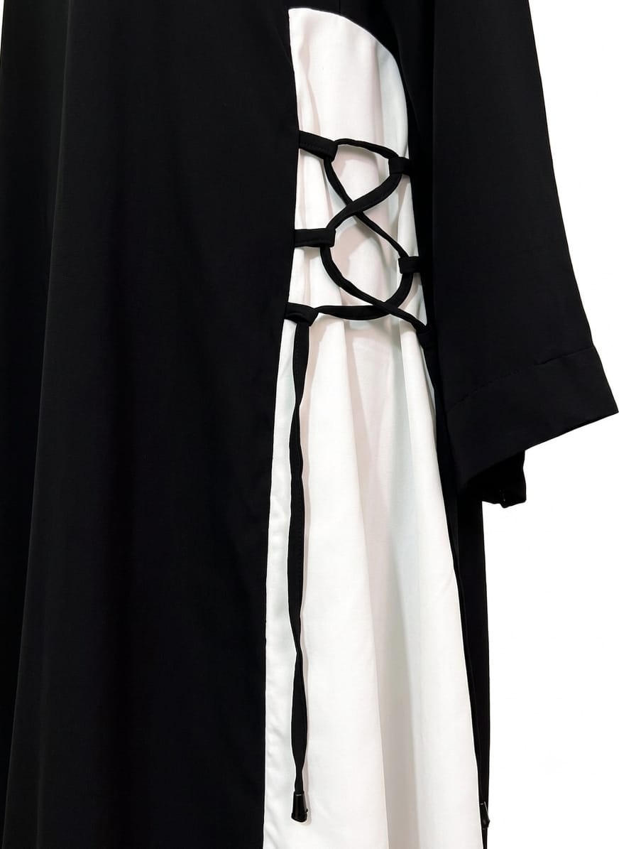 Side Cut Abaya